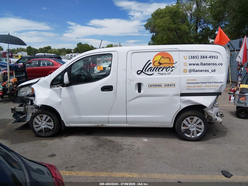 2017 Nissan Nv200 S/Sv VIN: 3N6CM0KN4HK693277 Lot: 45535243