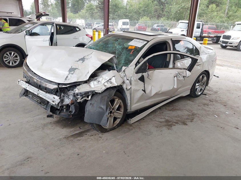 Vin: 3fahp0kc4cr438889, lot: 46033489, ford fusion sport 20122