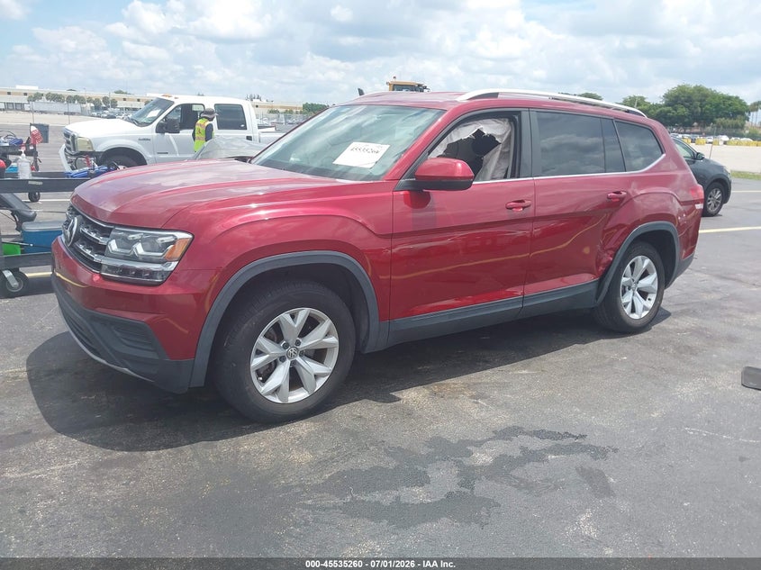2018 VOLKSWAGEN ATLAS auction photo 2