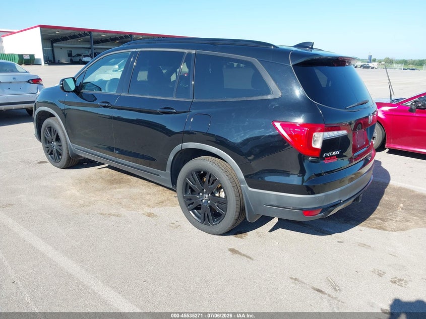 2020 HONDA PILOT auction photo 3