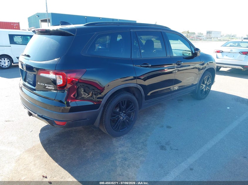 2020 HONDA PILOT auction photo 4