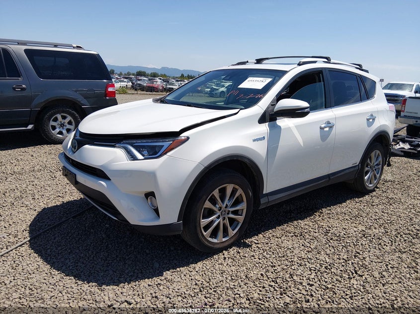 2016 Toyota RAV 4, Удар сзади, IAAI, VIN JTMDJREV7GD040005 — фото 2