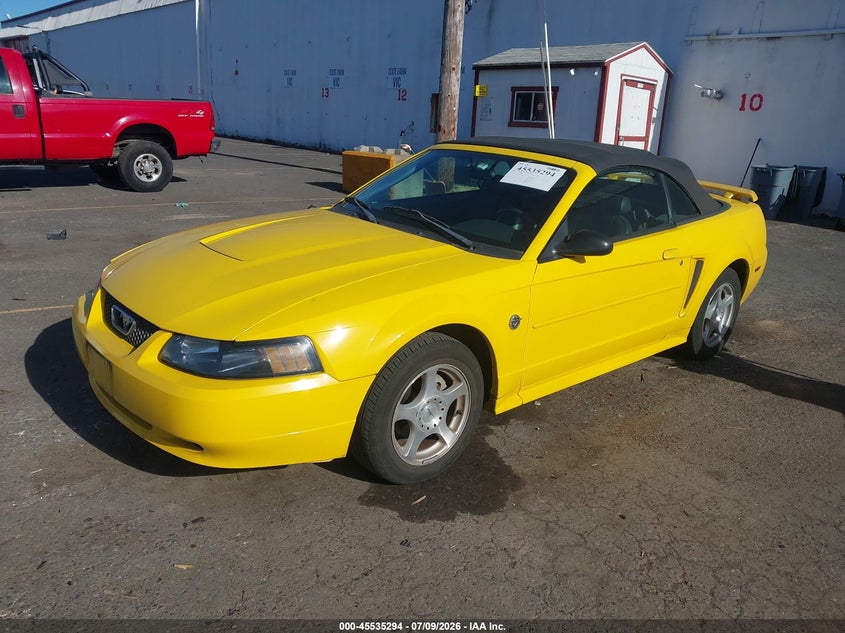 2004 Ford Mustang, Right Side, IAAI, VIN 1FAFP44664F188897 — photo 2