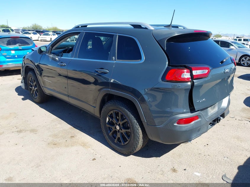 2018 JEEP CHEROKEE auction photo 3