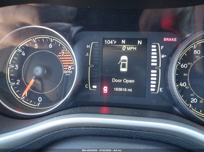 2018 JEEP CHEROKEE auction photo 7
