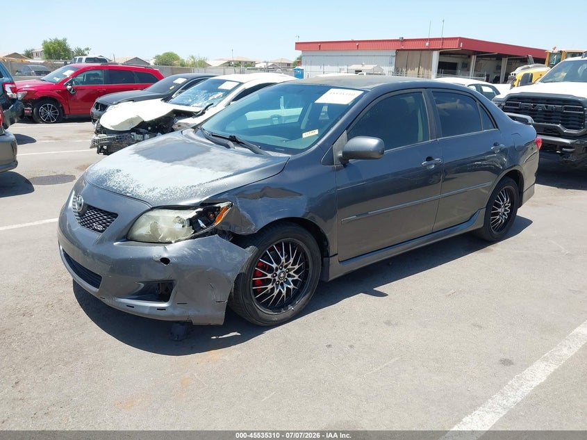 2009 TOYOTA COROLLA auction photo 2