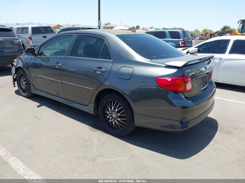 2009 TOYOTA COROLLA auction photo 3