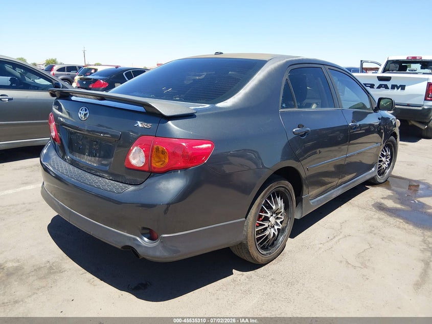 2009 TOYOTA COROLLA auction photo 4