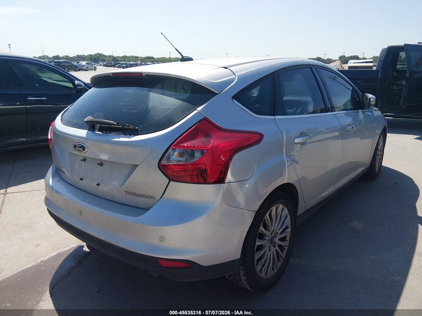 Vin: 1fahp3n29cl342694, lot: 46033560, ford focus titanium 20124