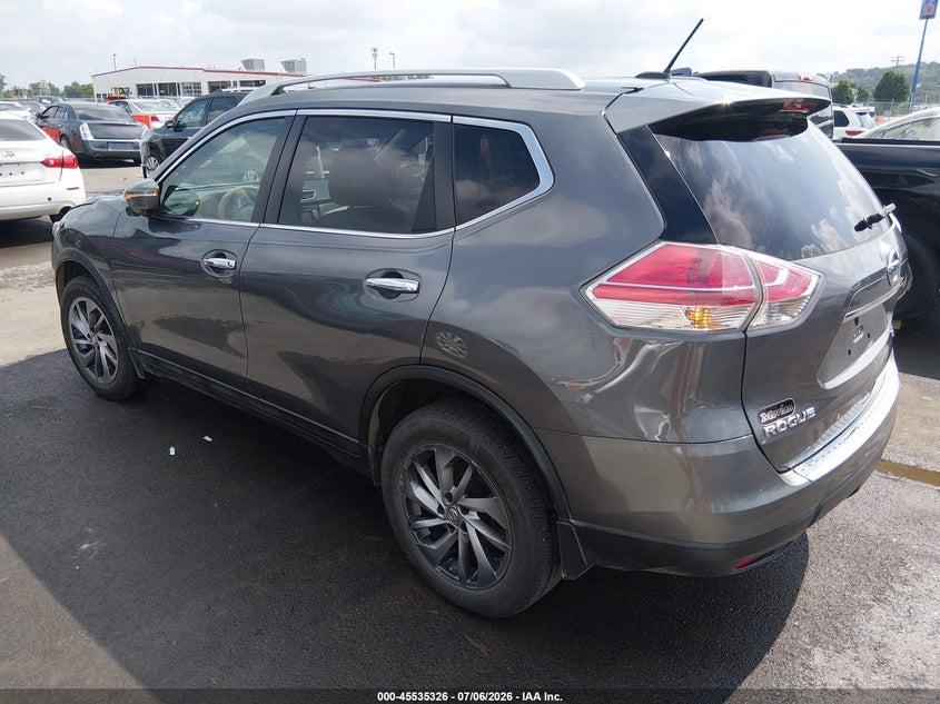 2015 NISSAN ROGUE auction photo 3