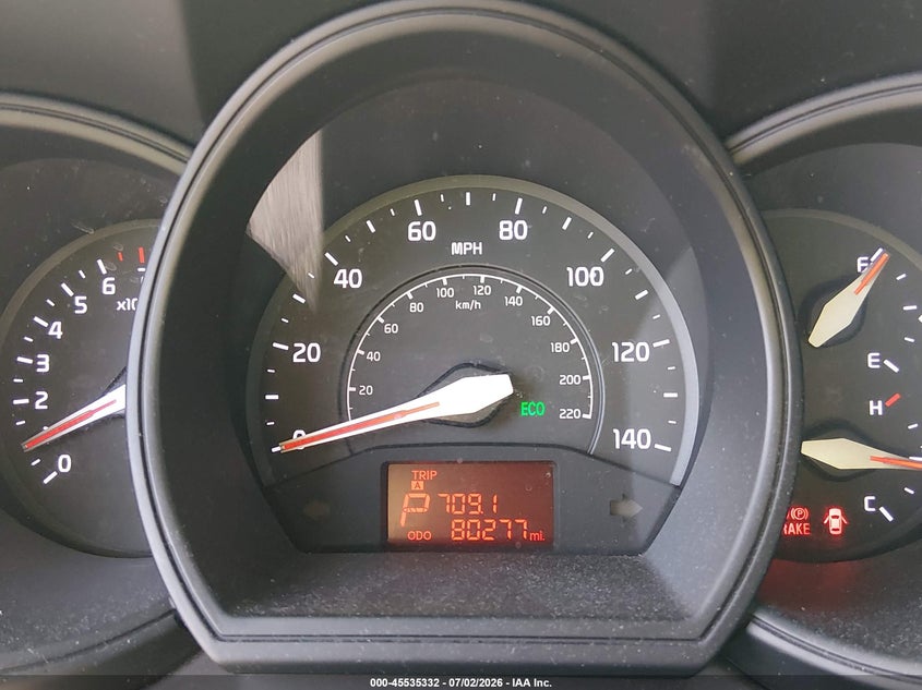2014 KIA RIO HATCHBACK 1.6L I-4 DI, DOHC, VVT, 138HP