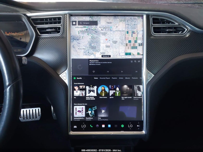 2014 Tesla Model S P85 VIN: 5YJSA1H12EFP50520 Lot: 45535352