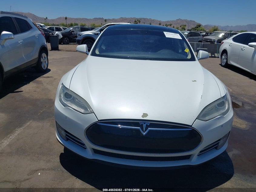 2014 Tesla Model S P85 VIN: 5YJSA1H12EFP50520 Lot: 45535352