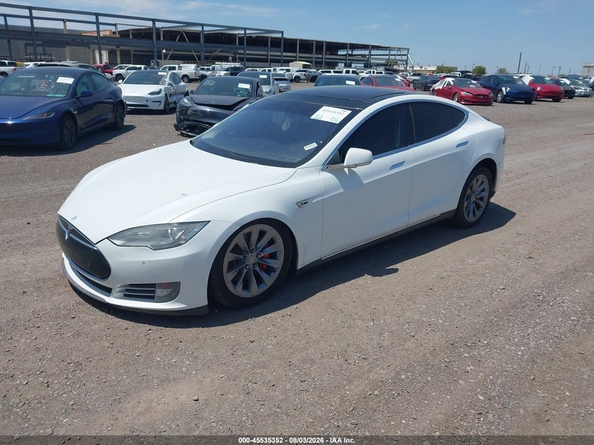 Vin: 5yjsa1h12efp50520, lot: 46033596, tesla model s p85 20142