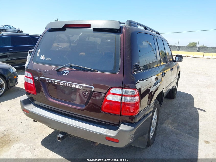 2003 TOYOTA LAND CRUISER auction photo 4