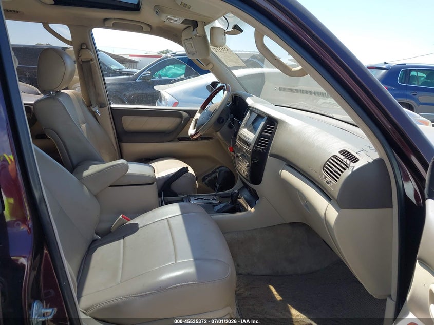 2003 TOYOTA LAND CRUISER auction photo 5