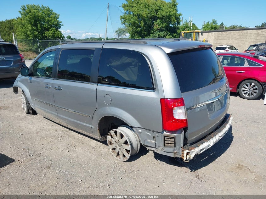 Vin: 2c4rc1bg0gr133212, lot: 46033623, chrysler town & country touring 20163