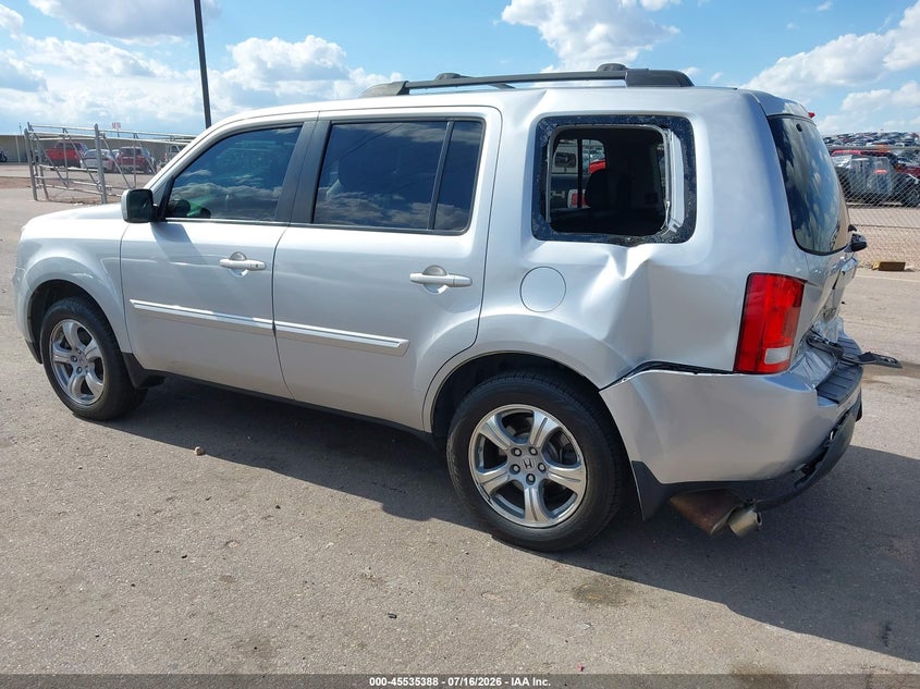 Vin: 5fnyf4h59cb006801, lot: 46033634, honda pilot ex-l 20123