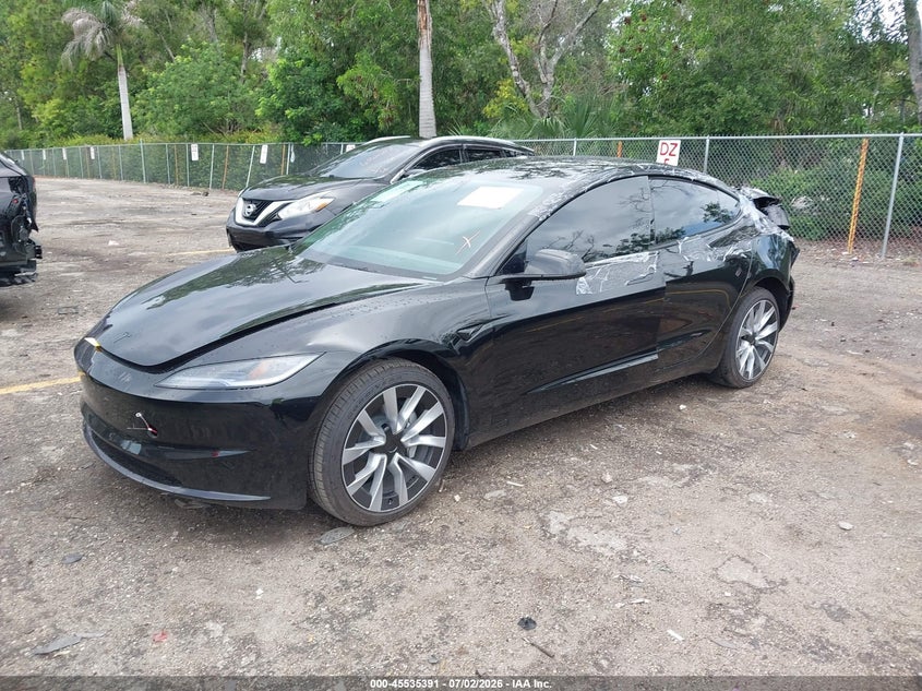 2026 TESLA MODEL 3 auction photo 2