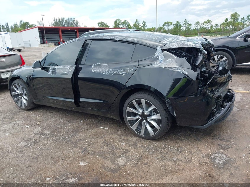 2026 TESLA MODEL 3 auction photo 3