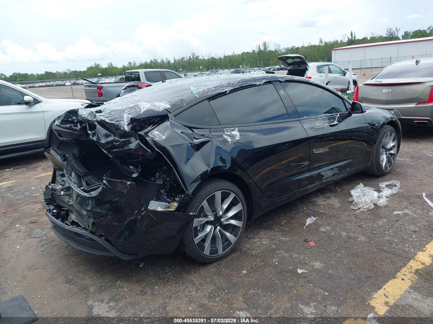 2026 TESLA MODEL 3 auction photo 4