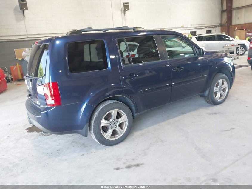 HONDA PILOT 2013 VIN 5FNYF4H52DB077288