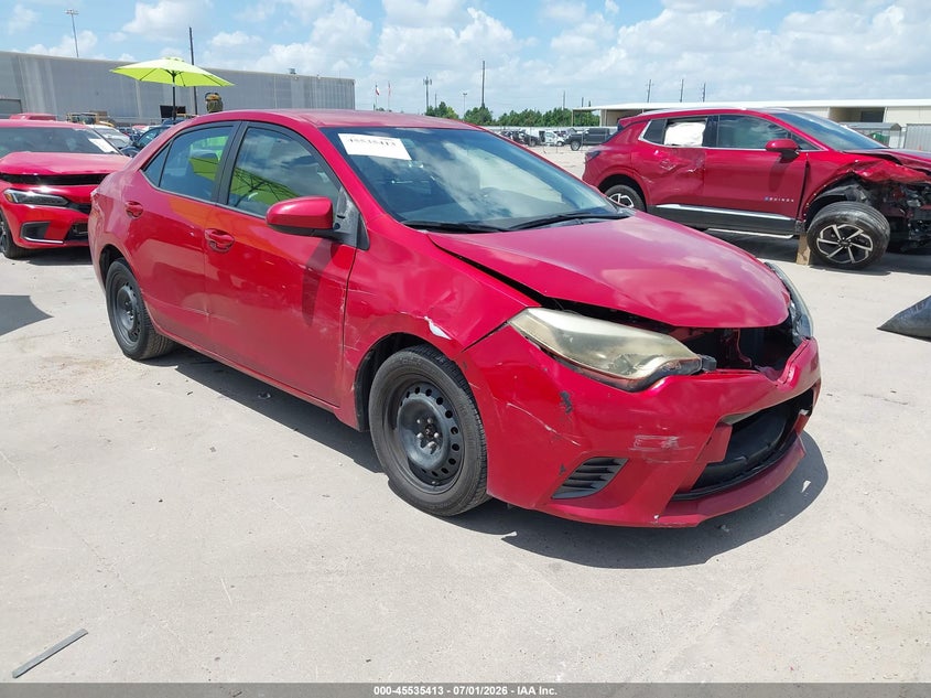 2016 TOYOTA COROLLA auction photo 1