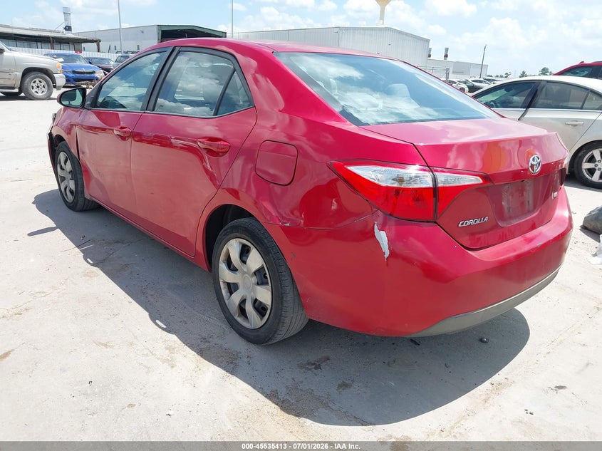 2016 TOYOTA COROLLA auction photo 3
