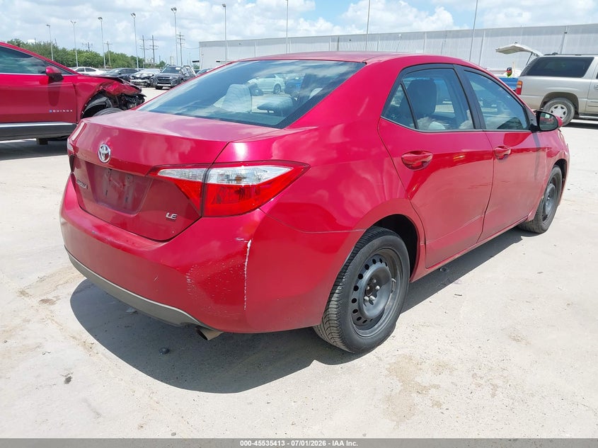 2016 TOYOTA COROLLA auction photo 4