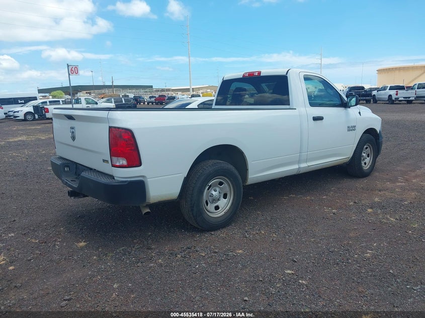 2018 Ram 1500 Tradesman 4X2 8' Box VIN: 3C6JR6DG6JG225242 Lot: 45535418