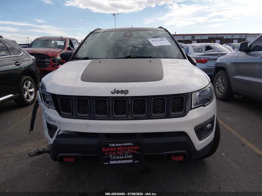VIN: 3C4NJDDB3HT631443 2017 JEEP COMPASS TRAILHAWK
