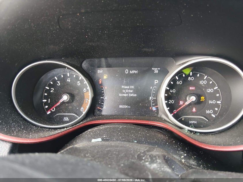 VIN: 3C4NJDDB3HT631443 2017 JEEP COMPASS TRAILHAWK