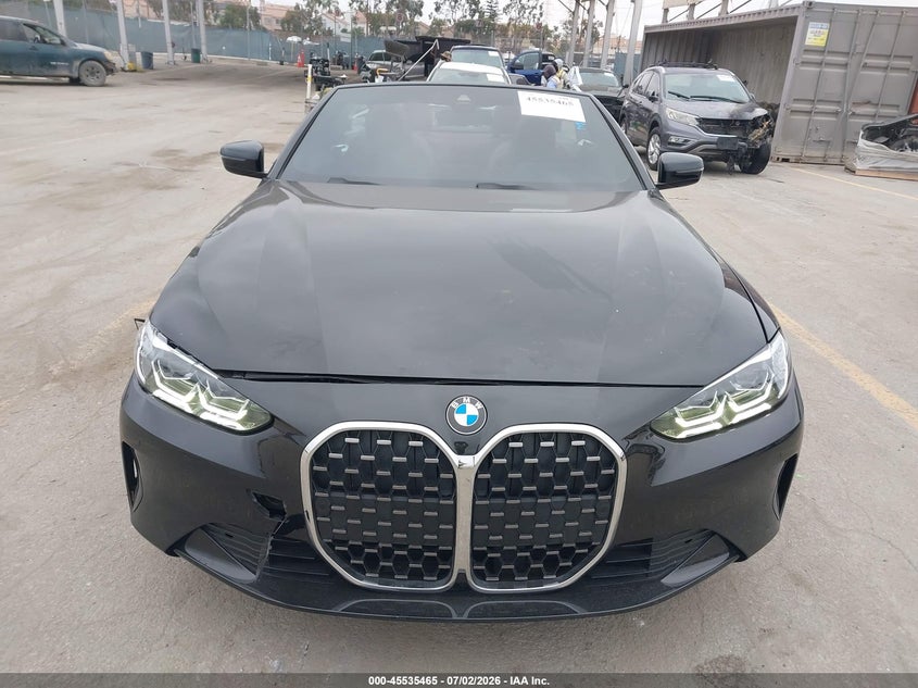 2023 BMW 430I VIN: WBA23AT00PCL91772 Lot: 45535465