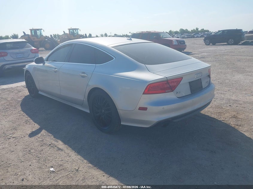 Vin: wau2gbfc2dn125931, lot: 46033716, audi a7 3.0t premium 20133