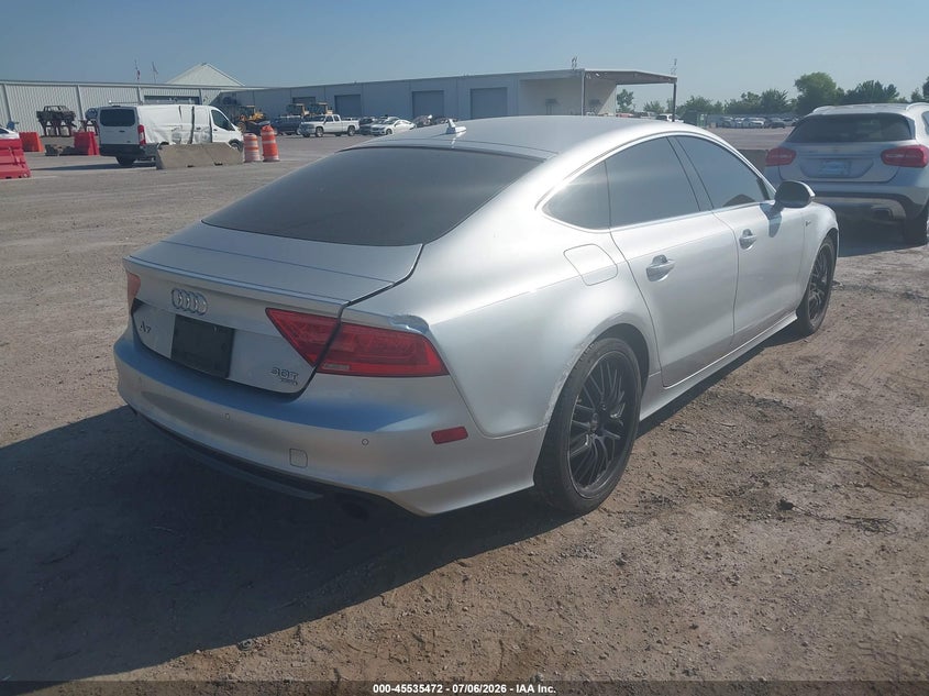 Vin: wau2gbfc2dn125931, lot: 46033716, audi a7 3.0t premium 20134