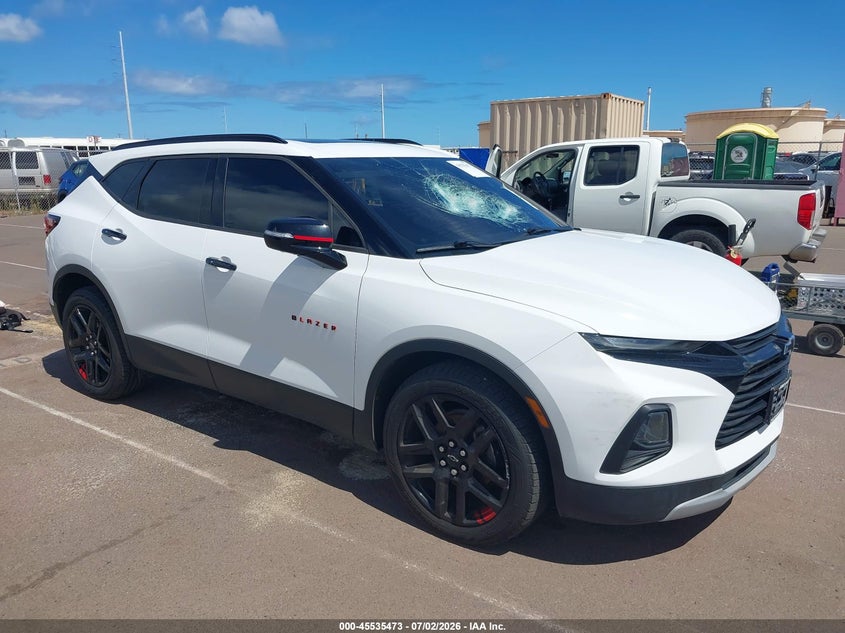 2020 Chevrolet Blazer Awd 3Lt, Перёд и зад, IAAI, VIN 3GNKBJRS0LS649458