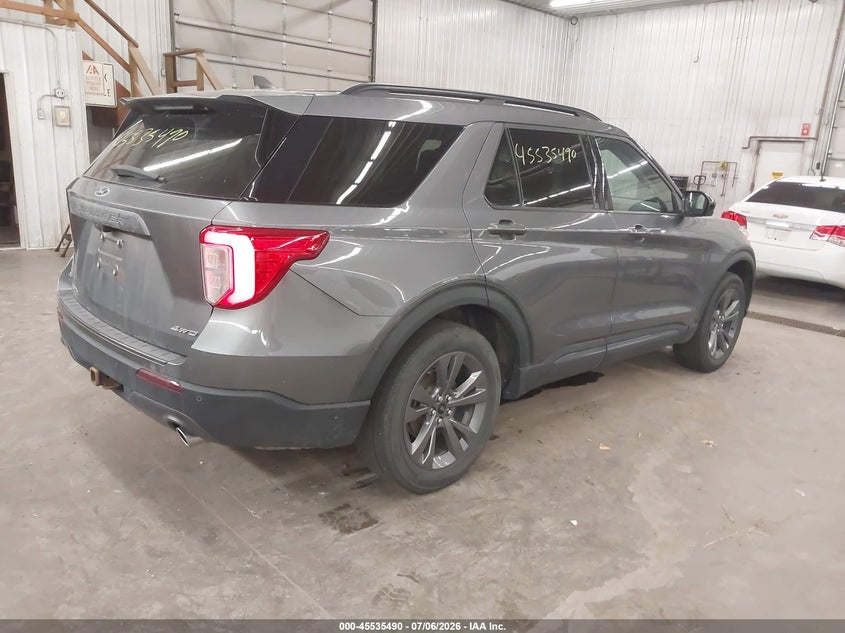 Vin: 1fmsk8dh1ngc43635, lot: 46033734, ford explorer xlt 20224
