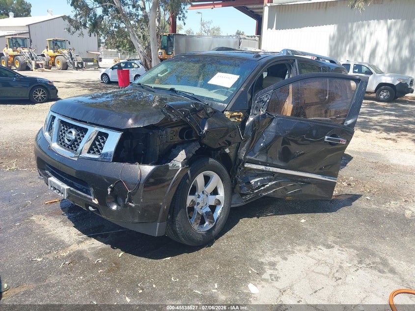 Vin: 5n1ba0nd5dn600437, lot: 46033771, nissan armada sl 20132