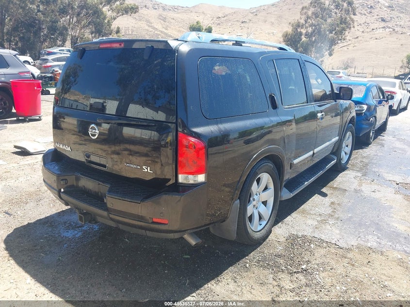 Vin: 5n1ba0nd5dn600437, lot: 46033771, nissan armada sl 20134