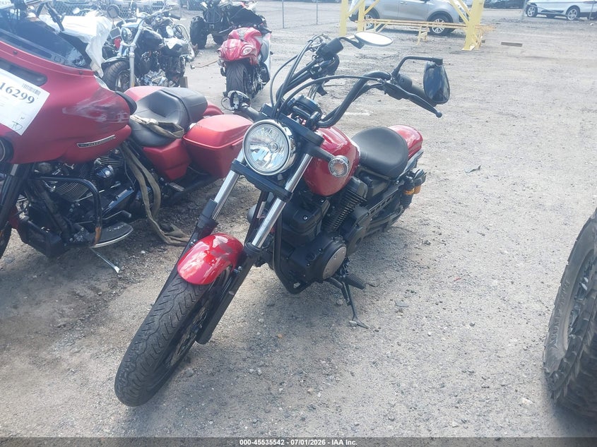 2018 YAMAHA XVS950 auction photo 2