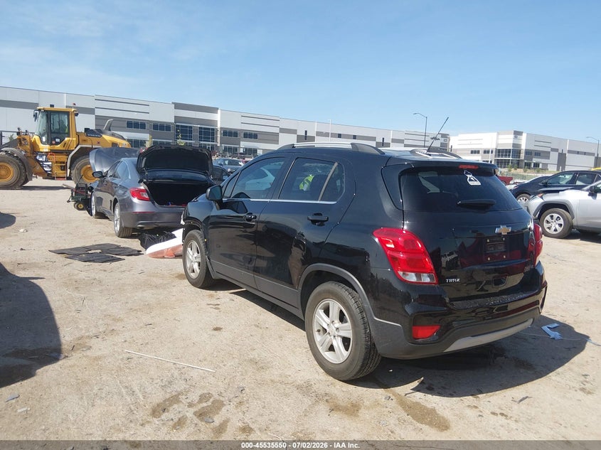 CHEVROLET TRAX 2020 VIN KL7CJLSB1LB324896