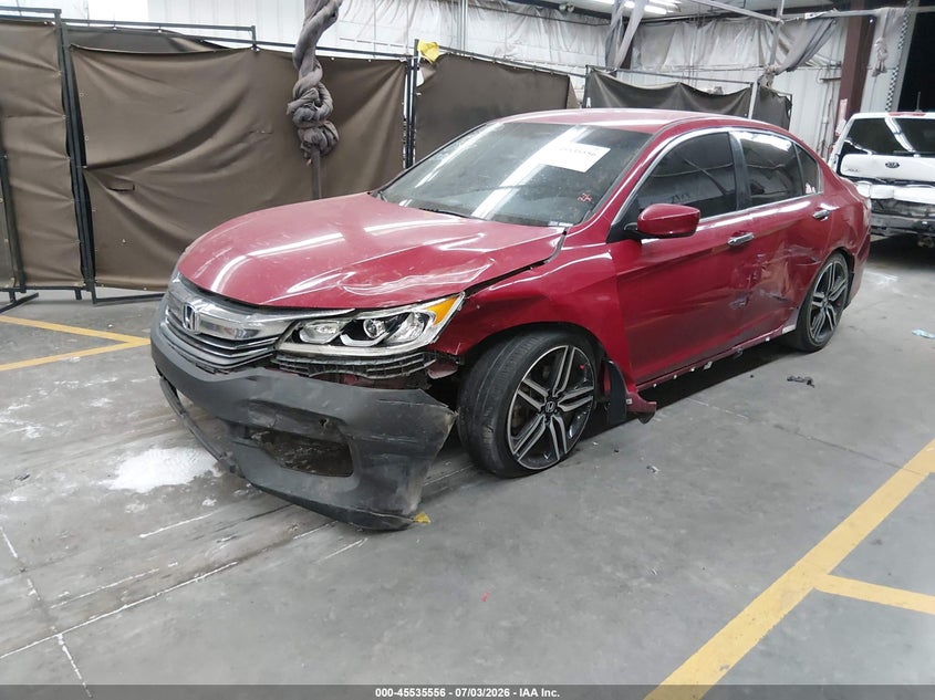 2016 HONDA ACCORD auction photo 2