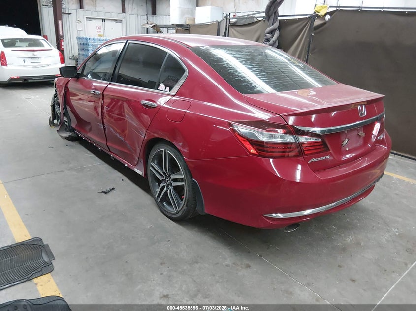 2016 HONDA ACCORD auction photo 3