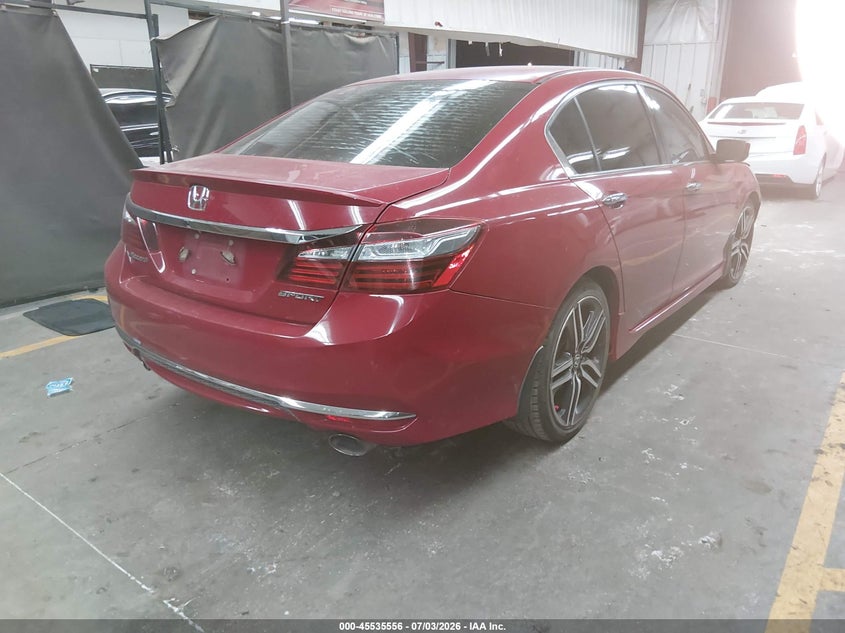 2016 HONDA ACCORD auction photo 4