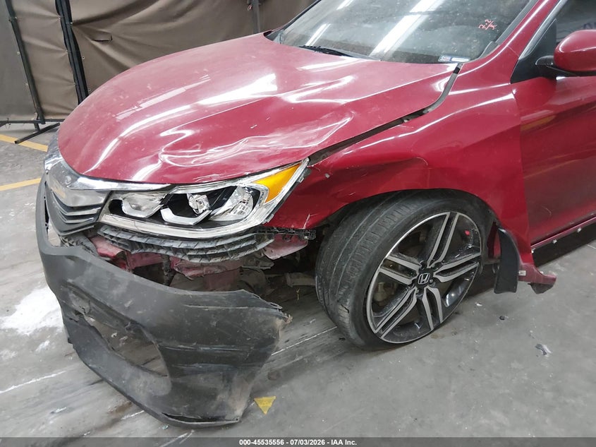 2016 HONDA ACCORD auction photo 6