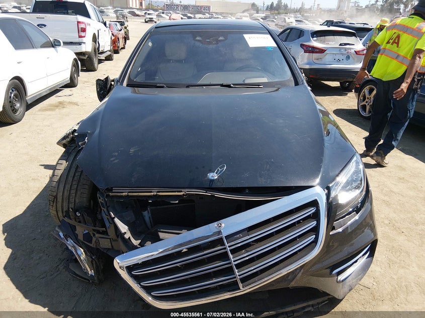 2020 Mercedes-Benz S 560 VIN: W1KUG8DB0LA553582 Lot: 45535561