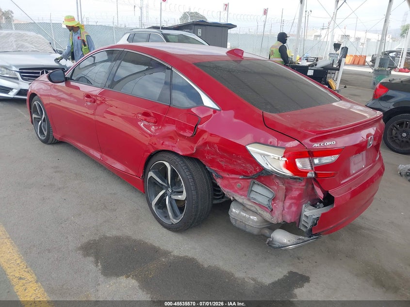 2019 HONDA ACCORD auction photo 3