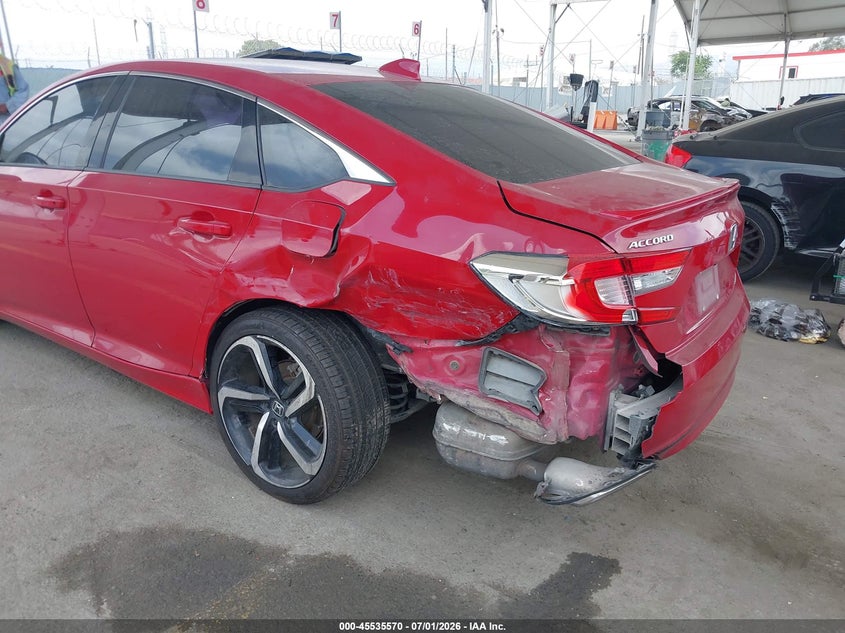 2019 HONDA ACCORD auction photo 6