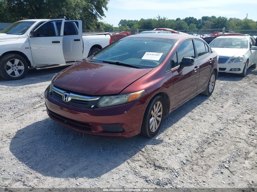 2012 Honda Civic Ex 19XFB2F80CE108367 photo 1