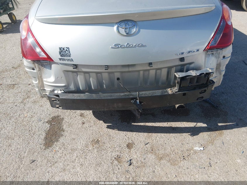 2006 TOYOTA CAMRY SOLARA auction photo 6